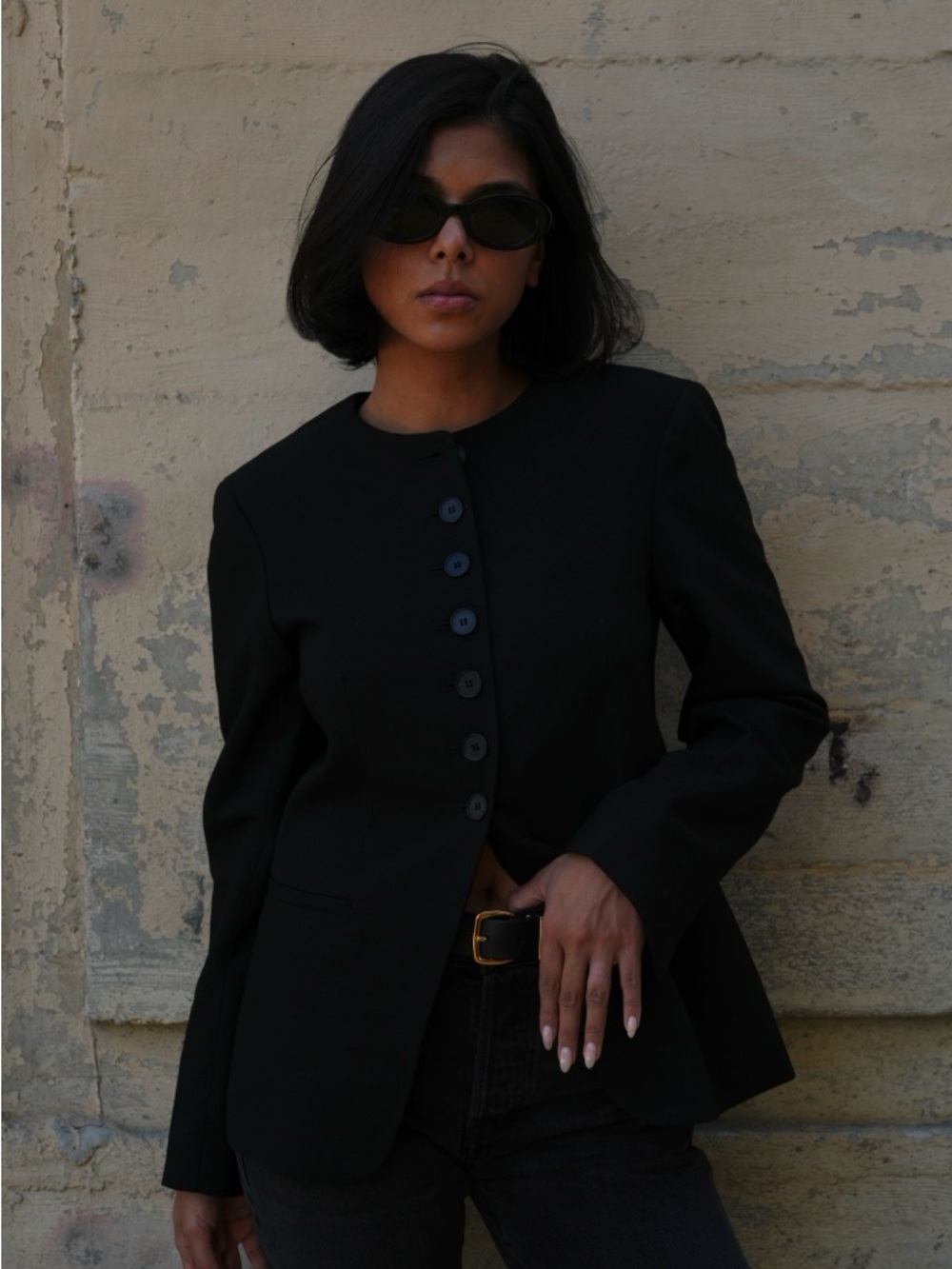 Madewell Nolita Cutaway Blazer